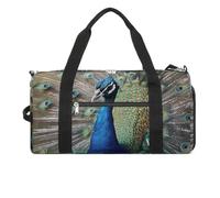 The Peacock Sac de sport imperméable pour homme et femme, grand sac de sport pour voyage et entraînement