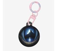 The Peak in Blue Eyes Médaille ronde en acrylique durable et élégante, parfaite pour les petits et grands animaux de compagnie
