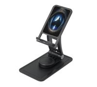 The Peak in Blue Eyes Support de téléphone réglable pour iPhone et tous les téléphones, rotation à 360°, pliable intégré, base carrée