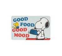 The Peanuts Snoopy Planche - Good food Good mood Planche à découper en Resopal bleu