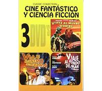 The People That Time Forgot (1977) + Journey To The Center Of The Earth (1959) + Voyage To The Bottom Of The Sea (1961) / Viaje Al Mundo Perdido + Viaje Al Centro De La Tierra + Viaje Al Fondo Del Mar