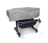 The Perfect Dust Cover LLC Housse courte en nylon gris argenté pour imprimante Epson SureColor T7270 Single Roll Edition, antistatique, étanche, dimensions 157,6 x 76,2 x 30,5 cm