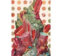 The Perfect Tarot & Oracle Journal: Crimson Crystal & Zodiac Symbol Cover