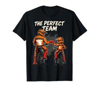 The Perfect Team Dad Son Motocross Dirt Bike Fête des Pères Gi T-Shirt