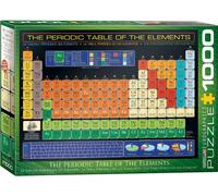 The Périodique Table 1000 Pièce Puzzle Par Eurographics 680mm x 480mm