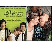 The Perks of Being a Wallflower + Fault in Our Stars Romance Movie DVD Set Double Love Twice as Much