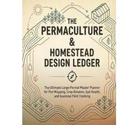 The Permaculture & Homestead Design Ledger: The Ultimate Large-Format Master Planner for Plot Mapping, Crop Rotation, and Soil Health
