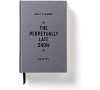 galison Agenda The Perpetually Late Show – non daté, format standard