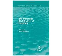 The Personal Distribution Of Incomes (Routledge Revivals)