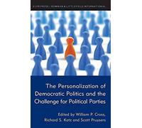 The Personalization Of Democratic Politics And The Challenge For Political Parties