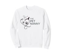 The Pet Nanny Pet Sitting Pet Watcher Pet Sitter Chien et Chat Sweatshirt