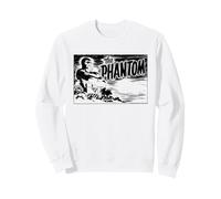 The Phantom Jungle Scene Bande dessinée rétro Sweatshirt