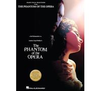 Andrew lloyd webber : the phantom of the opera - movie selections - recueil + audio support