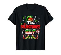 The Phlebotomist Elf Christmas Job Team Match Party T-Shirt