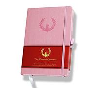 The Phoenix Journal - Meilleur planificateur quotidien d'objectifs, organisateur et calendrier pour la définition d'objectifs, la gratitude, le bonheur et la productivité - Tableau de vision et suivi