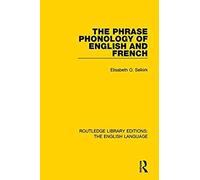 The Phrase Phonology Of English And French