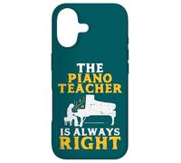 The Piano Teacher is Always Right Pianist Coque pour iPhone 17