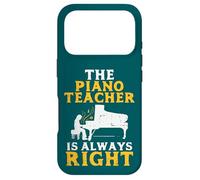 The Piano Teacher is Always Right Pianist Coque pour iPhone 17 Pro