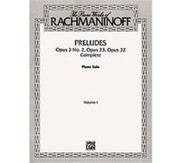 Rachmaninoff – Préludes complets Op.3 n°2, Op.23, Op.32 – Alfred Music