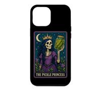 The Pickle Princess Carte de Tarot Gothique Motif Squelette Coque pour iPhone 12 Pro Max