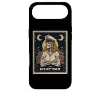 The Pilot Mom Aviation Pilote Carte de Tarot Squelette Coque pour iPhone Air