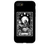 The Pinball Girl Jeu d'arcade rétro années 80 Tarot Squelette Coque pour iPhone SE (2020) / 7/8