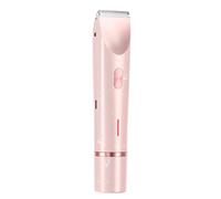 The Pink Galaxy Shaver, Bikini Shaver for Women, 2 In 1 Electric Lady Shaver, Portable Rechargeable & Waterproof Bikini Trimmer for Face Lip Chin Pubic Underarm Legs (Pink)