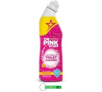 The Pink Stuff Lot de 12 nettoyants pour toilettes - Gel nettoyant épais - Adhère à la surface des toilettes - 750 ml - Avec porte-clés Beni Culinari