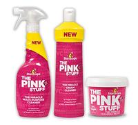 The Pink Stuff Miracle Ensemble de 3 produits de nettoyage approuvés par Mrs Hinch