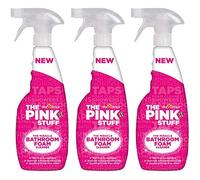 The Pink Stuff The Miracle Bathroom Foam Cleaner Lot de 3 nettoyants moussants pour salle de bain, 750 ml