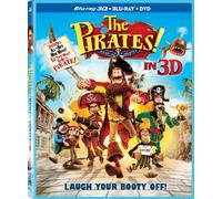 The Pirates!: Band Of Misfits [Blu-Ray 3-D] With Blu-Ray, With Dvd, Uv/Hd Digital Copy, Widescreen, Ac-3/Dolby Digital, Dolby