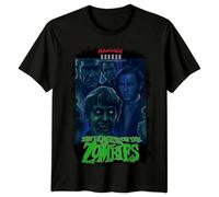 The Plague of The Zombies (1966) Movie Poster Inspired T-Shirt Retro Tee Unisex Black M