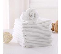 THE PLANET STORE Lot de 6 carrés en Mousseline de qualité supérieure 100% Coton, 72 x 72 cm, Super Doux, fabriqués en UE, B00EXVETC2