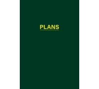 THe Planner - Georgie Green (Deep Forest Green) | Undated Quarterly Planner | 6x9 Softcover | 160 Pages | Monthly, Weekly & Daily Spreads | Eco Paper | ADHD-Friendly Productivity Planner