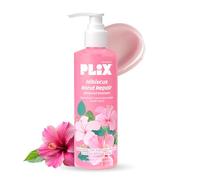 The Plant Fix Plix Hibiscus Bond Repair Shampooing avancé pour cheveux abîmés et crépus - 200 ml | Réparation de la structure moléculaire des cheveux | Fiberhance et extrait d'hibiscus | Homme et