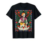 The Plant Lover Skeleton Gardener Funny Botanical Gifts T-Shirt