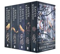 The Plated Prisoner Series 5 Books Collection Set by Raven Kennedy (Gild, Glint, Gleam, Glow, Gold [Hardcover])