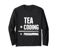 Thé Plus Coding Égale Programmation Math Manche Longue