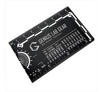 The Pocket Engineer Règle d'ingénierie pour portefeuille avec échelle et conversion d'unités 7,6 cm