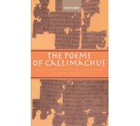 The Poems Of Callimachus