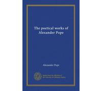 The poetical works of Alexander Pope (v.1)