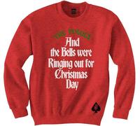 The Pogues - "Bells Were Ringing Out" Sweatshirt für Herren/Damen Uni RO10038 (M) (Rot)