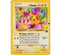 The Pokemon Company International Carte d'anniversaire Pokémon Pikachu - Collection classique - Multicolore