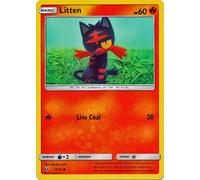 The Pokemon Company International Carte simple LITTEN 15/73 Shining Legends