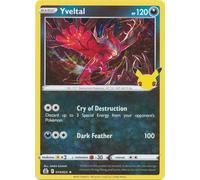 The Pokemon Company International Carte unique Yveltal 019/025 CELEBRATIONS, multicolore