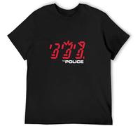 The Police Band Rock T-Shirt Cotton Tee Men's Tee Black M
