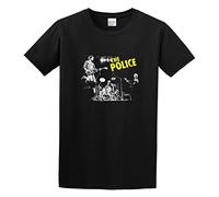 The Police Live Band Sweatshirt Hip hop Hipster Match Lucky T-Shirt Black 3XL
