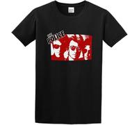 The Police Men's T-Shirt Print Tees Short Sleeve O Neck Manches Courtes(X-Large)