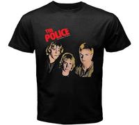 The Police Outlandos d'amour Unisex Tee Shirt Men's Black T-Shirt XXL