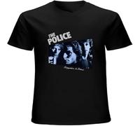 The Police Regatta De Blanc Album Cover Men Short Sleeve T Shirt Black M